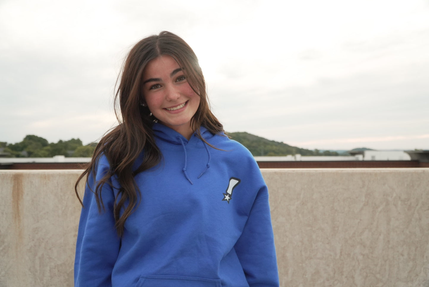 BLUE UNSEEN HOODIE