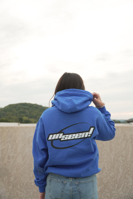 BLUE UNSEEN HOODIE