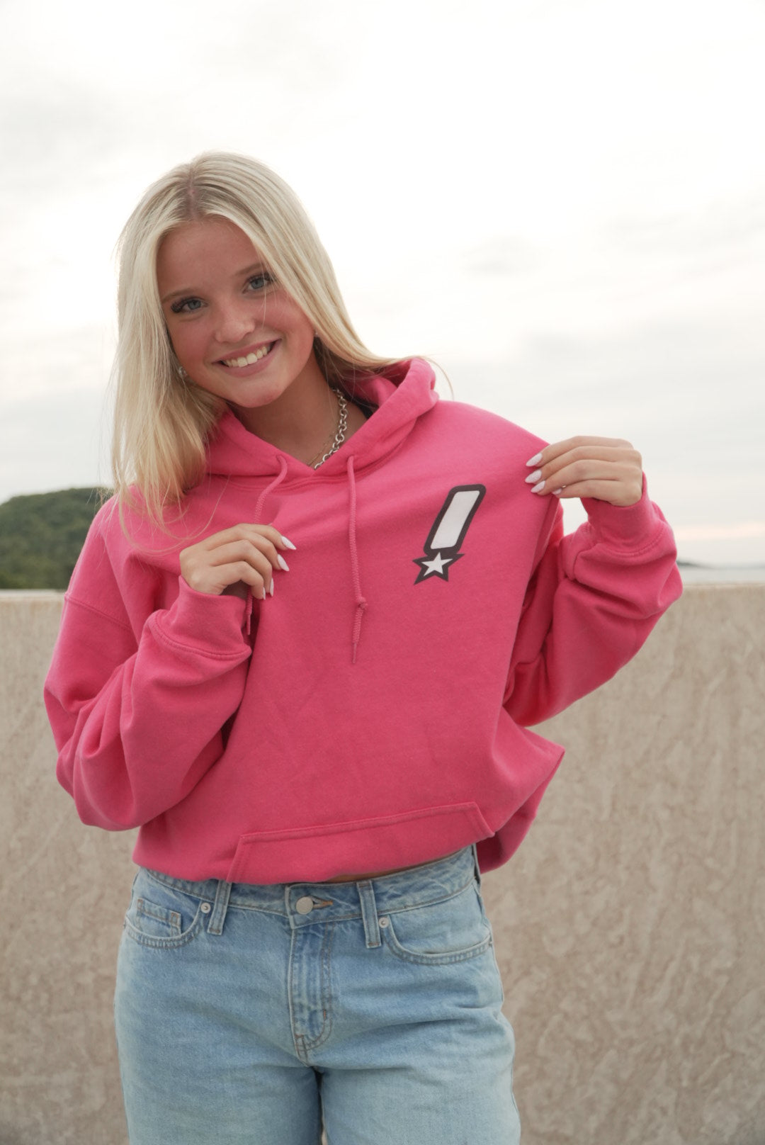 PINK UNSEEN HOODIE