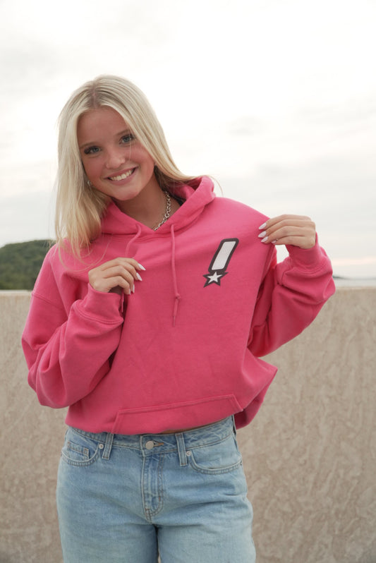 PINK UNSEEN HOODIE