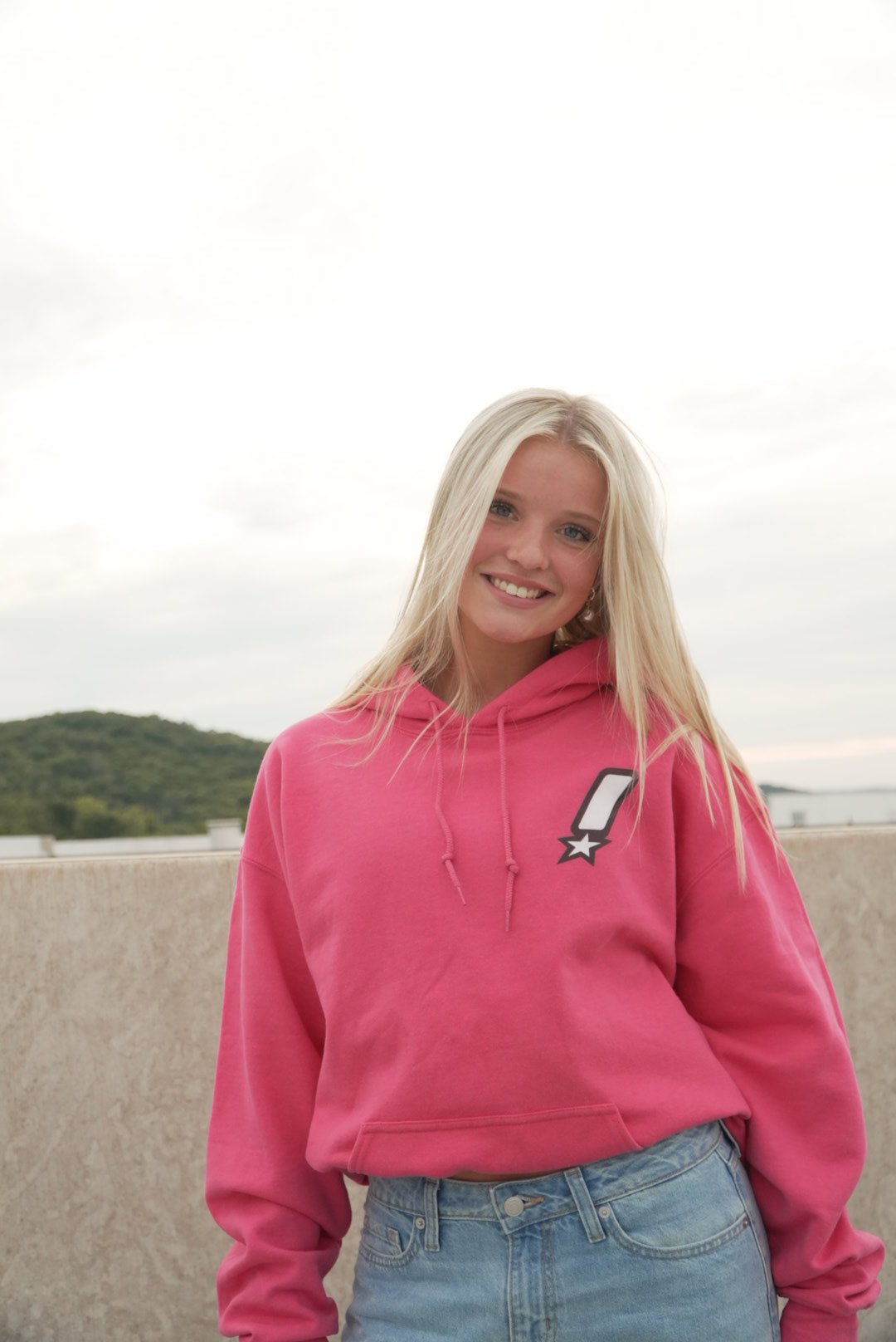 PINK UNSEEN HOODIE